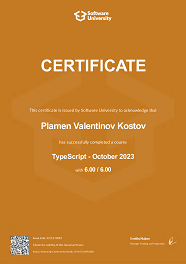 TypeScript cerificate image